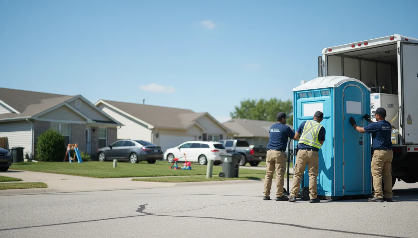 Standard Porta Potty Rentals in Fairview, IL near me